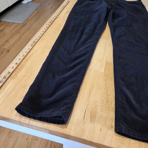 Gap 1969 30/10r Black Straight Leg Jeans Cotton Blend 9" Rise 31"Inseam - Picture 2 of 12